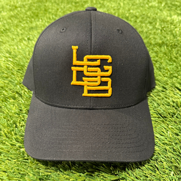 LGDB Gold Monogram Snapback