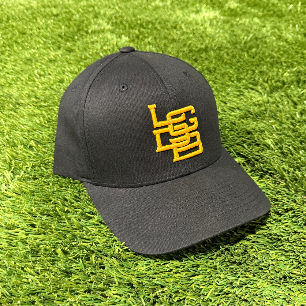 LGDB Gold Monogram Snapback